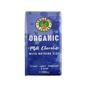 Organic Larder Milk Plain Chocolate