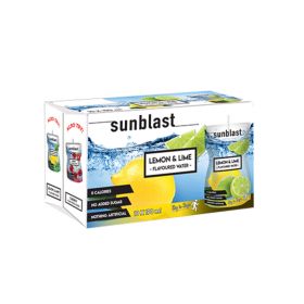 Sun Blast Lemon & Lime Flavored Water 190ml