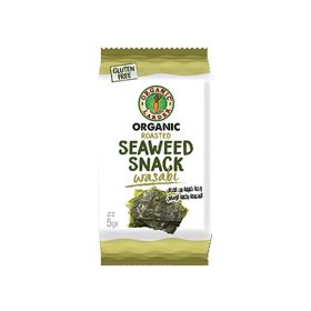 Organic Larder Wasabi Flavoured Seaweed Snack