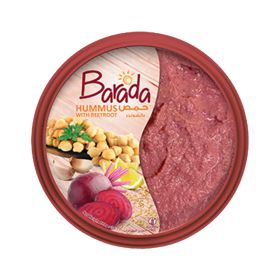Barada Hummus With Beetroot