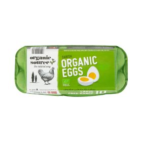 Organic Larder Large Free Range White Eggs