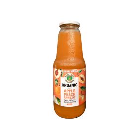 Organic Larder Apricot, Peach & Apple Juice 1L