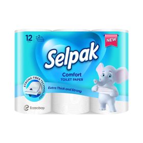 Selpak Extra Thick & Strong Comfort 2 Ply Toilet Paper