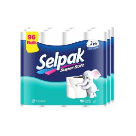 Selpak Regular Toilet Paper Tissue Rolls