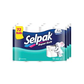 Selpak Regular Toilet Paper Tissue Rolls