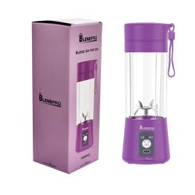 Home Pro Blend Pro 6 Leaf Purple USB Juice Blender