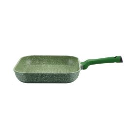 Prestige 28CM Granite Non-Stick Square Grill Pan
