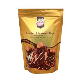 Bayara Assorted Chocolate Dates With Almond