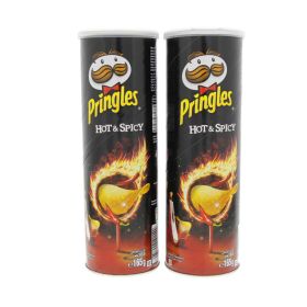 Pringles Hot & Spicy Potato Chips
