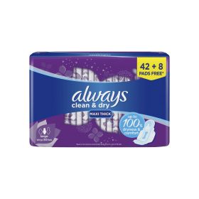 Always Clean and Dry Maxi Thick Sanitary Napkin