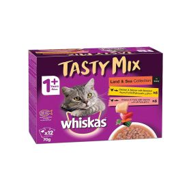 Whiskas Tasty Mix Chicken & Salmon