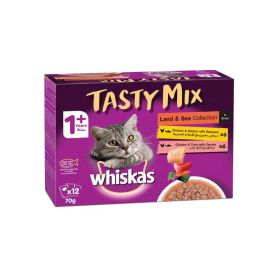 Whiskas Tasty Mix Land & Sea