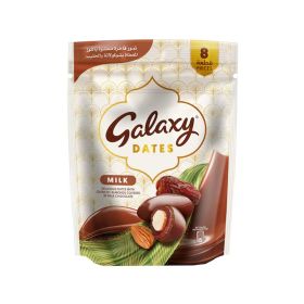 Galaxy Dates Milk Chocolate Covered with Almonds