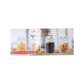 Windcera Glass Jar with Glass Lid