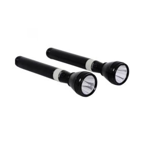 Geepas 2in1 Led Flash Light Usb Charge 237mm