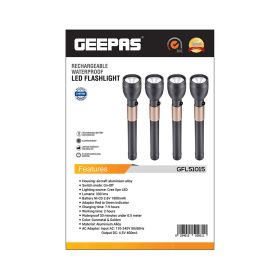 Geepas Reled Flashlight Waterproof 290mm