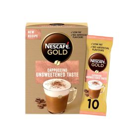 Nescafe Gold Cappuccino Unsweetened Coffee