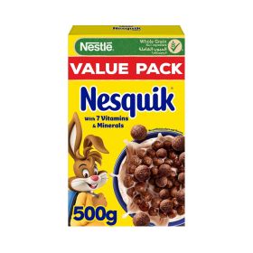 Nestle Nesquik Chocolate Flavored Cereals 