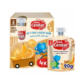 Puree Cerelac Banana Orange Biscuit Puree