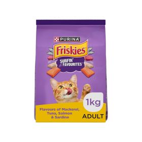 Purina Friskies Surfin Favourites Dry Cat Food