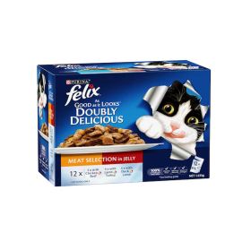 Purina Feli Doubly Delicious Meat Selection Wet Cat Food