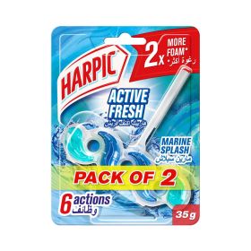 Harpic Active Fresh Marine Splash Toilet Block