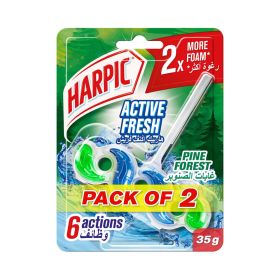 Harpic Active Fresh Pine Forest Toilet Block