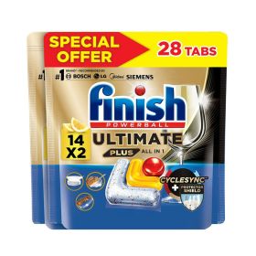Finish Powerball Ultimate Plus All in 1 Dishwasher Tablets