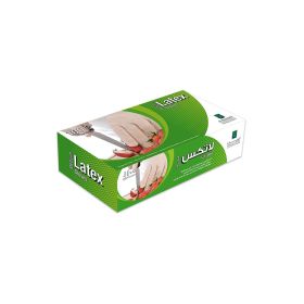 Al Bayader Disposable Latex Gloves Medium