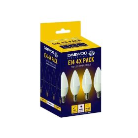Daewoo Led Bulb 5w E14 Warm White Dl1405b