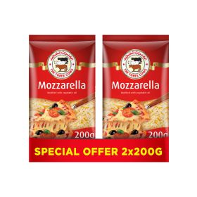 The Three Cow Shredded Mozarella Cheese