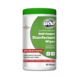 Wow Multi- Purpose Antiseptic Disinfectant Wipes Can