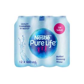 Nestle Pure Life Drinking Water 600ml