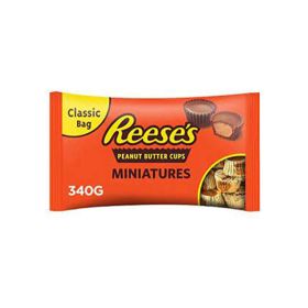 Reeses Peanut Butter Cup Miniatures Wrapped