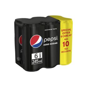 Pepsi Black Zero Sugar 245ml