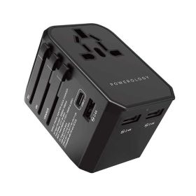 Powerology Pd 45w Fast Charge P45pdutv Black