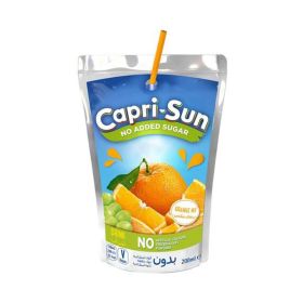 Capri Sun No Added Sugar Orange Juice 200ML