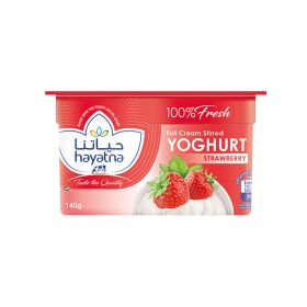Hayatna Stirred Strawberry 140GM