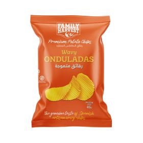Family Harvest Wavy Onduladas Premium Potato Chips