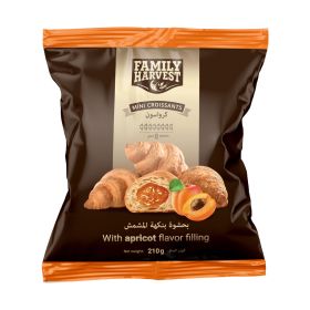 Family Harvest Mini Croissants with Apricot Flavor Filling