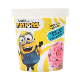 Minions Cotton Candy Ice Cream