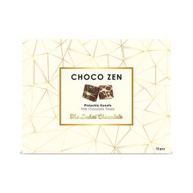 Choco Zen Pistachio Kunafa Milk Chocolate Treats
