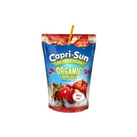 Capri-Sun No Added Sugar Organic 100% Apple Juice