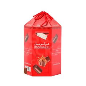 Chocomail Chocolate Red Post Large