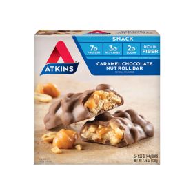 Atkins Endlge Caramel Chocolate Nut Roll Bar