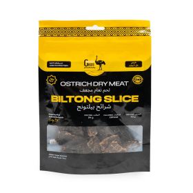 Ostrich Oasis Ostrich Dry Meat Biltong Slice