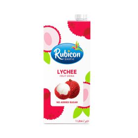 Rubicon Lychee Juice No Added Sugar 1L