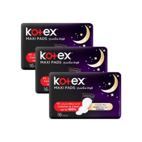 Kotex Maxi Night Sanitary Pads with Wings