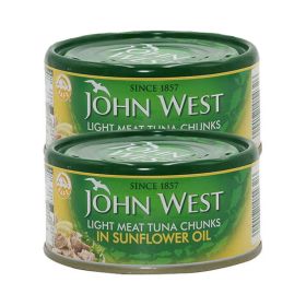 John West Lght Meat Chunks In Sunflower Oil