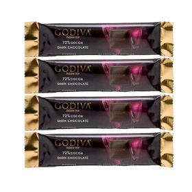 Godiva Bars 72% Dark Chocolate